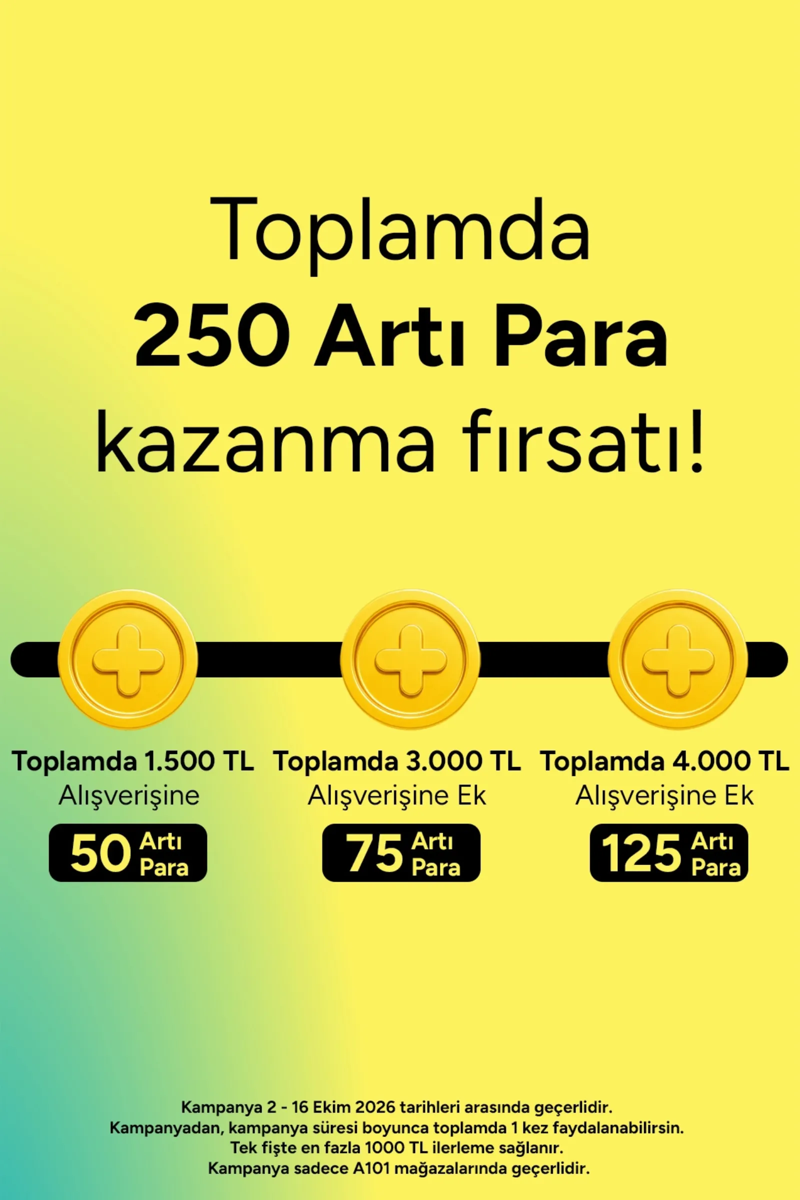 A101 broşürü sayfa 1