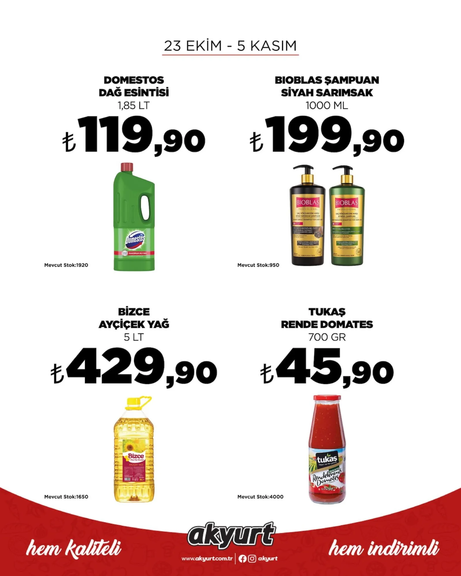 Akyurt  Süpermarket broşürü sayfa 4