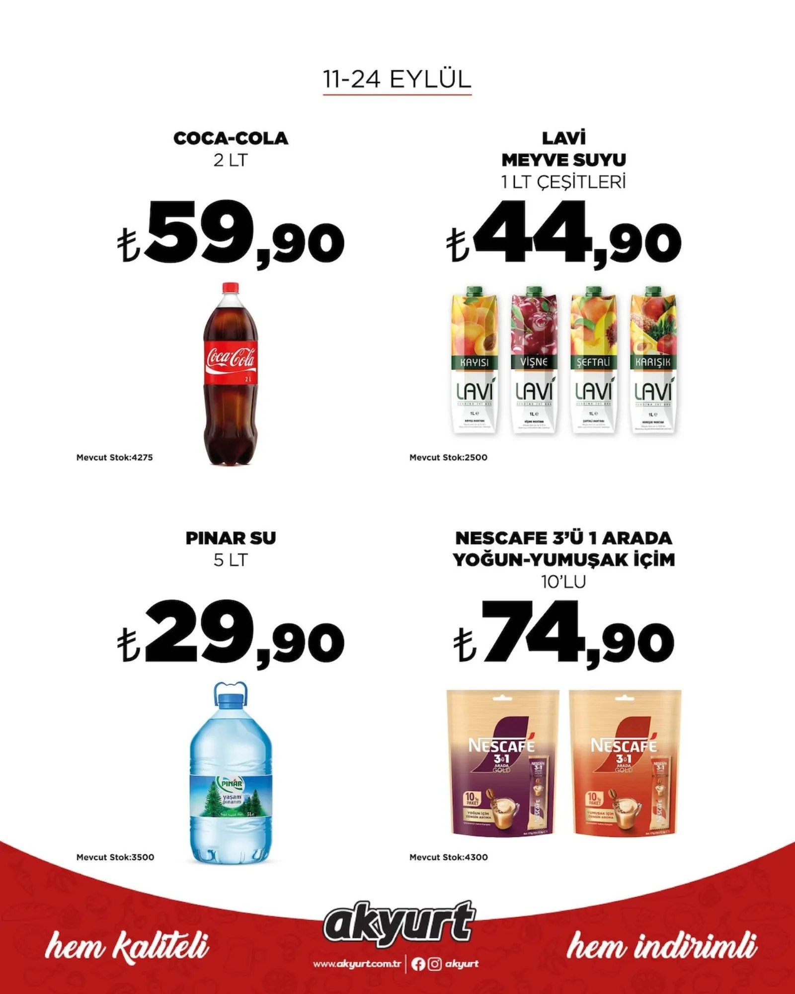 Akyurt  Süpermarket broşürü sayfa 2