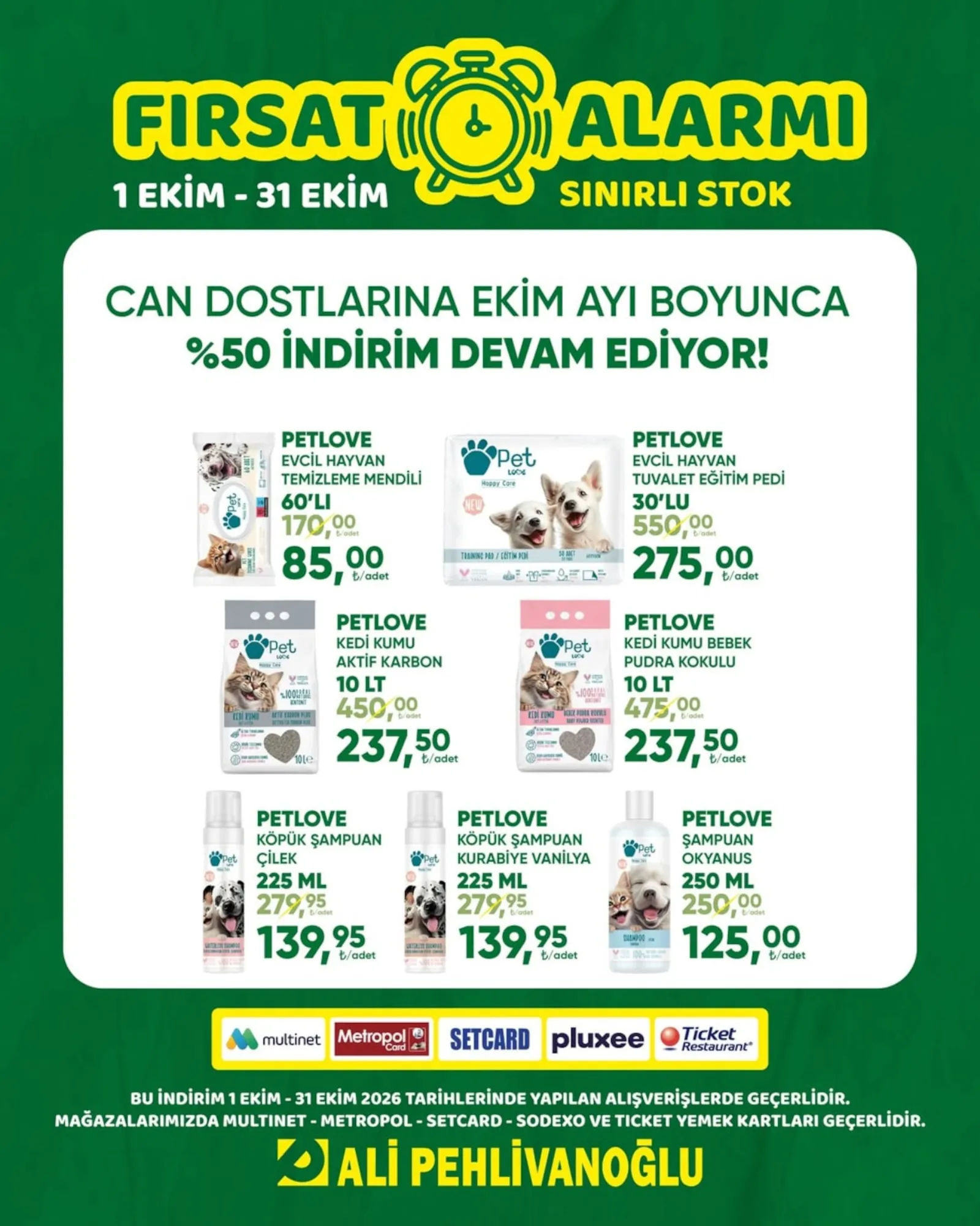 Ali Pehlivanoğlu broşürü sayfa 1