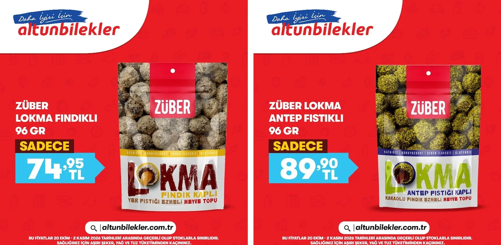 Altunbilekler broşürü sayfa 1