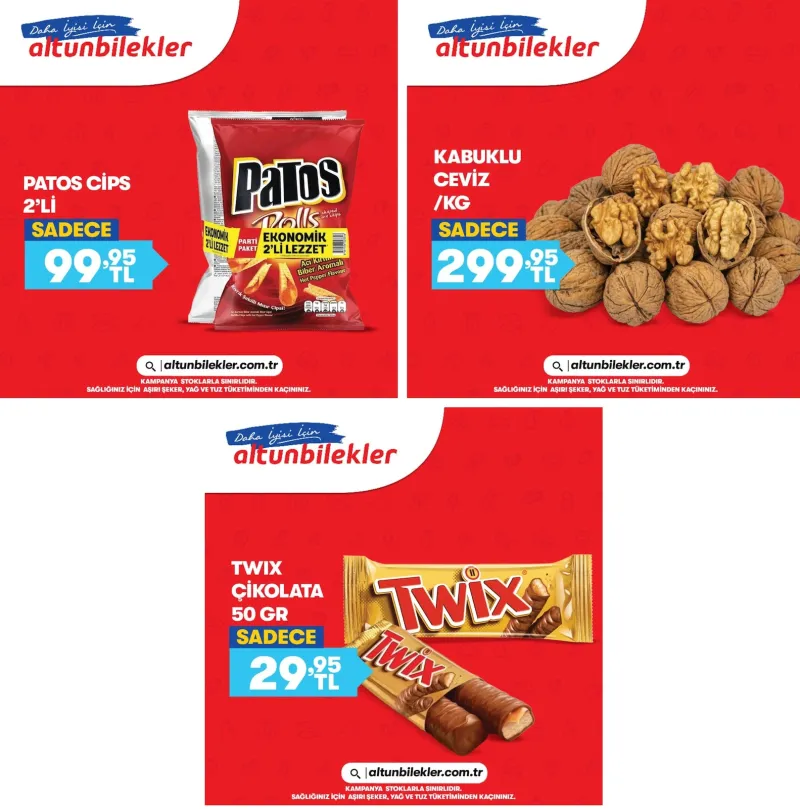 Altunbilekler broşürü sayfa 1
