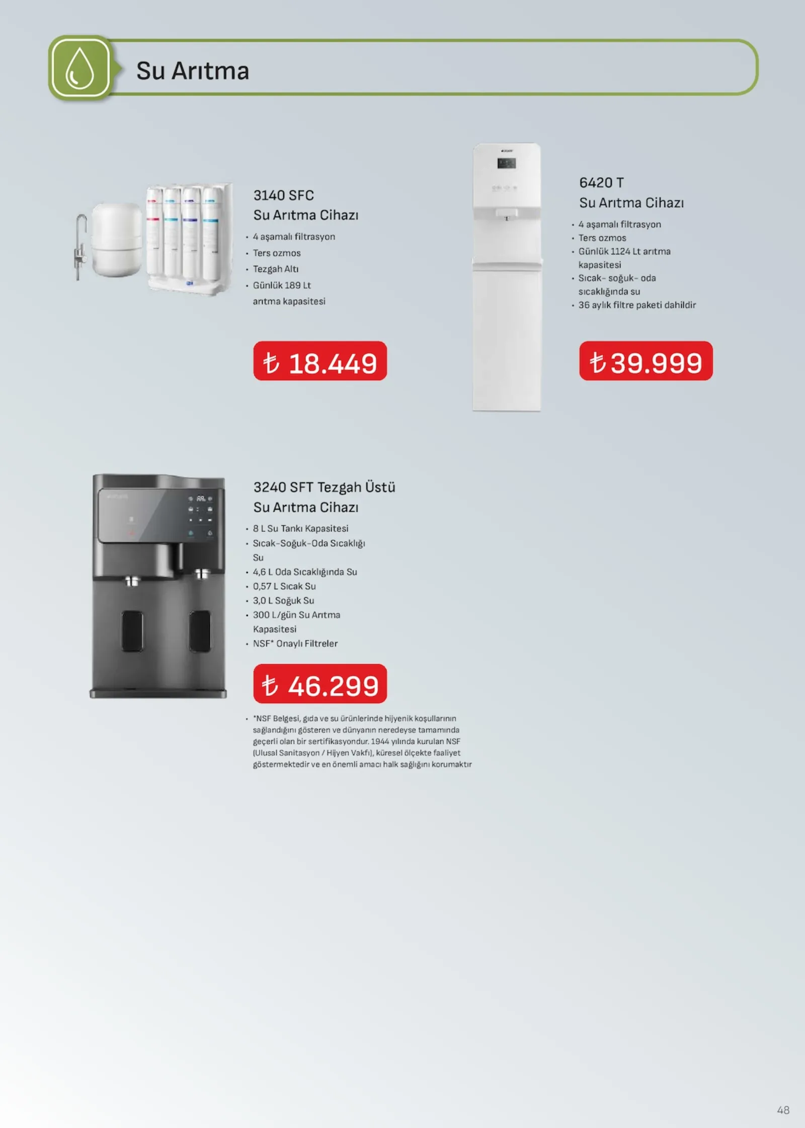 Arçelik broşürü sayfa 48