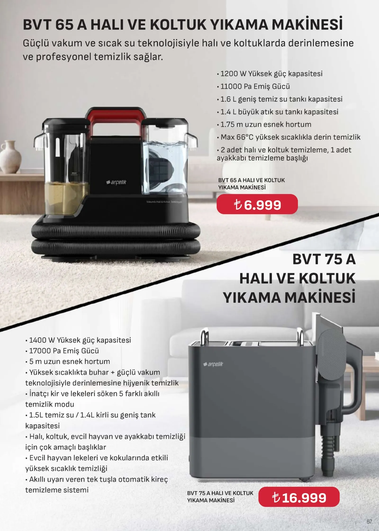 Arçelik broşürü sayfa 67