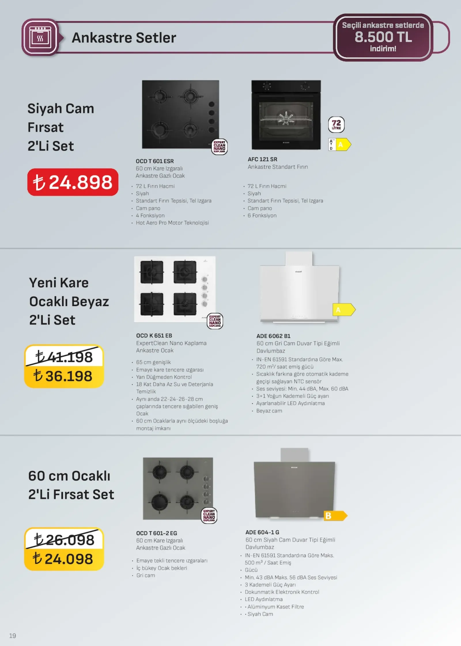 Arçelik broşürü sayfa 19