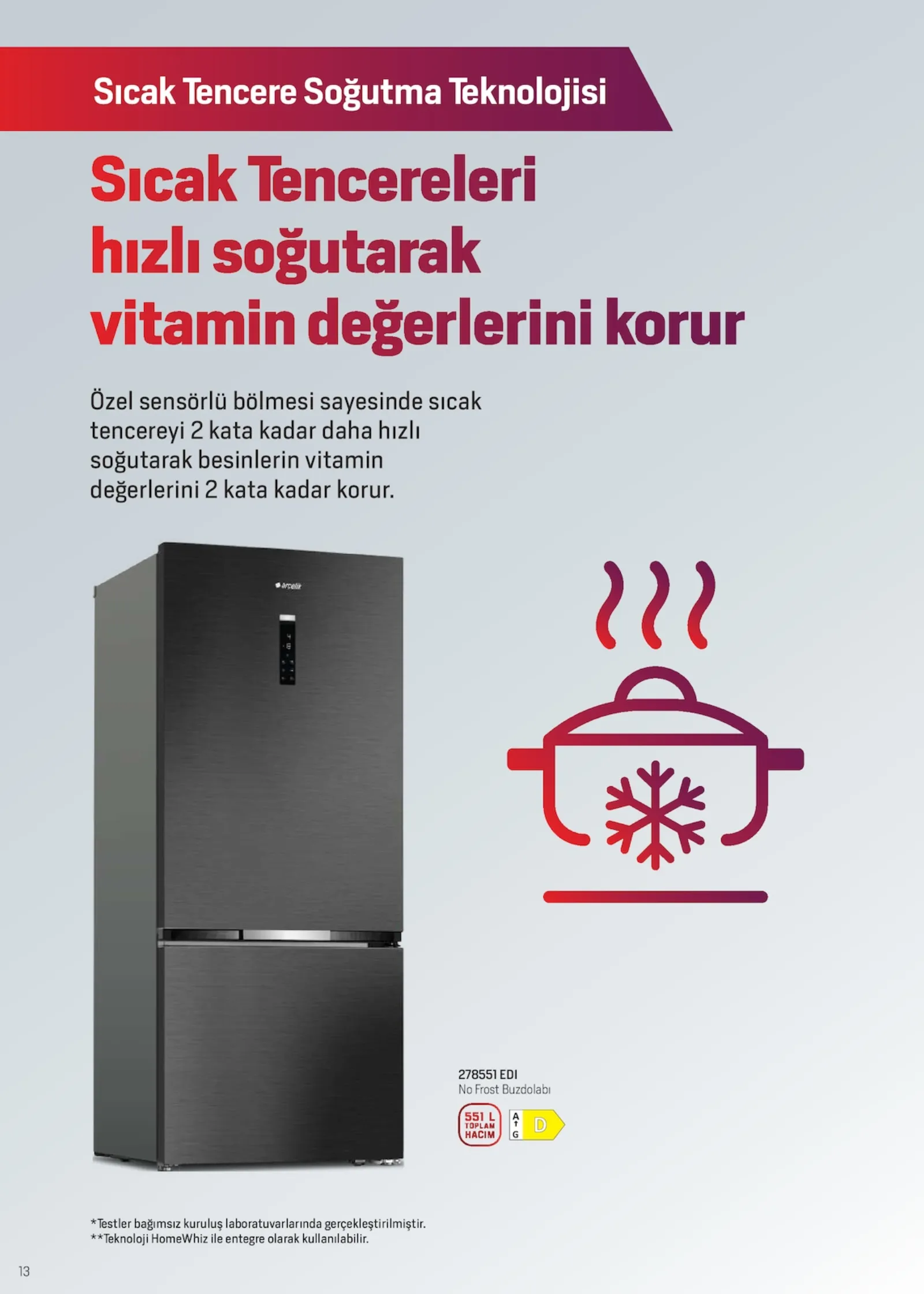Arçelik broşürü sayfa 13