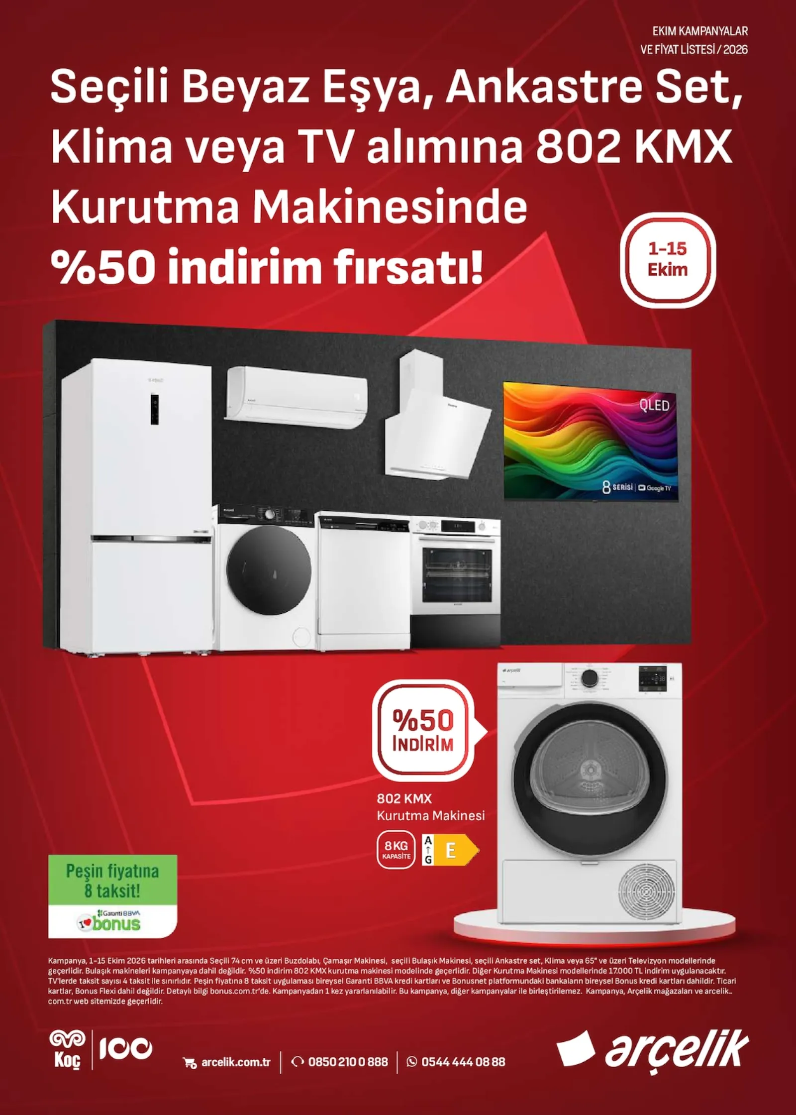 Arçelik broşürü sayfa 1