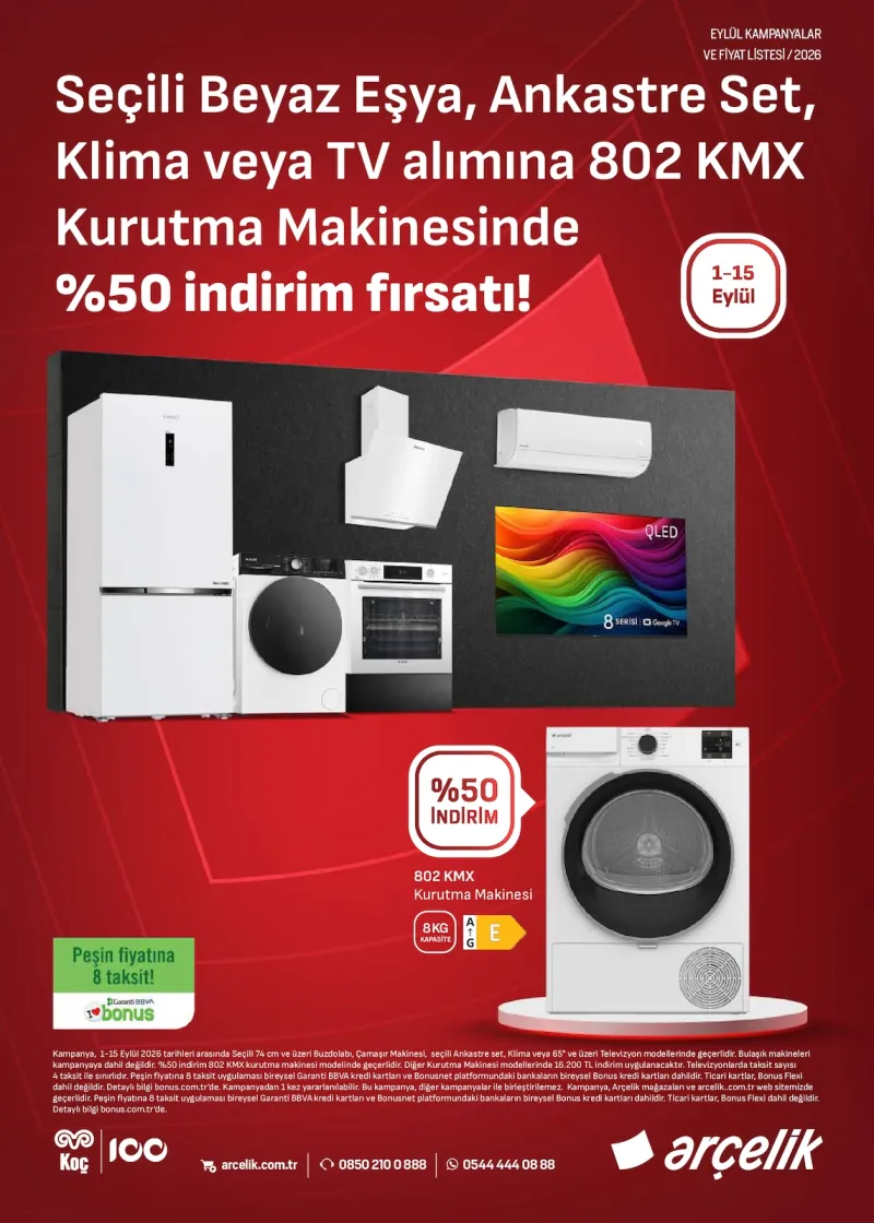 Arçelik broşürü