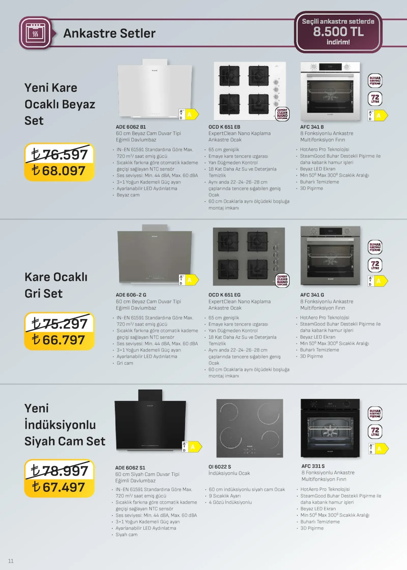 Arçelik broşürü sayfa 11