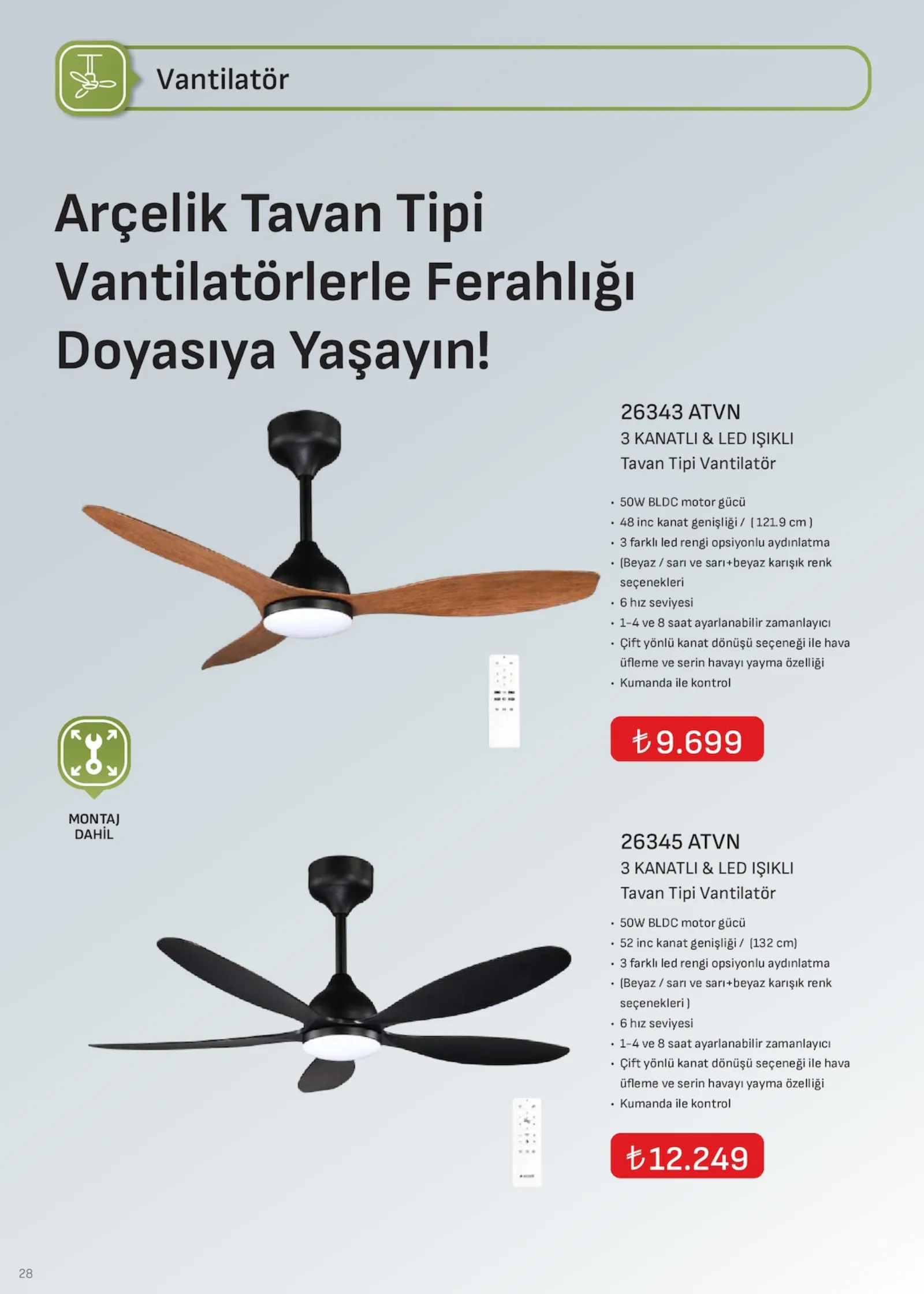 Arçelik broşürü sayfa 28