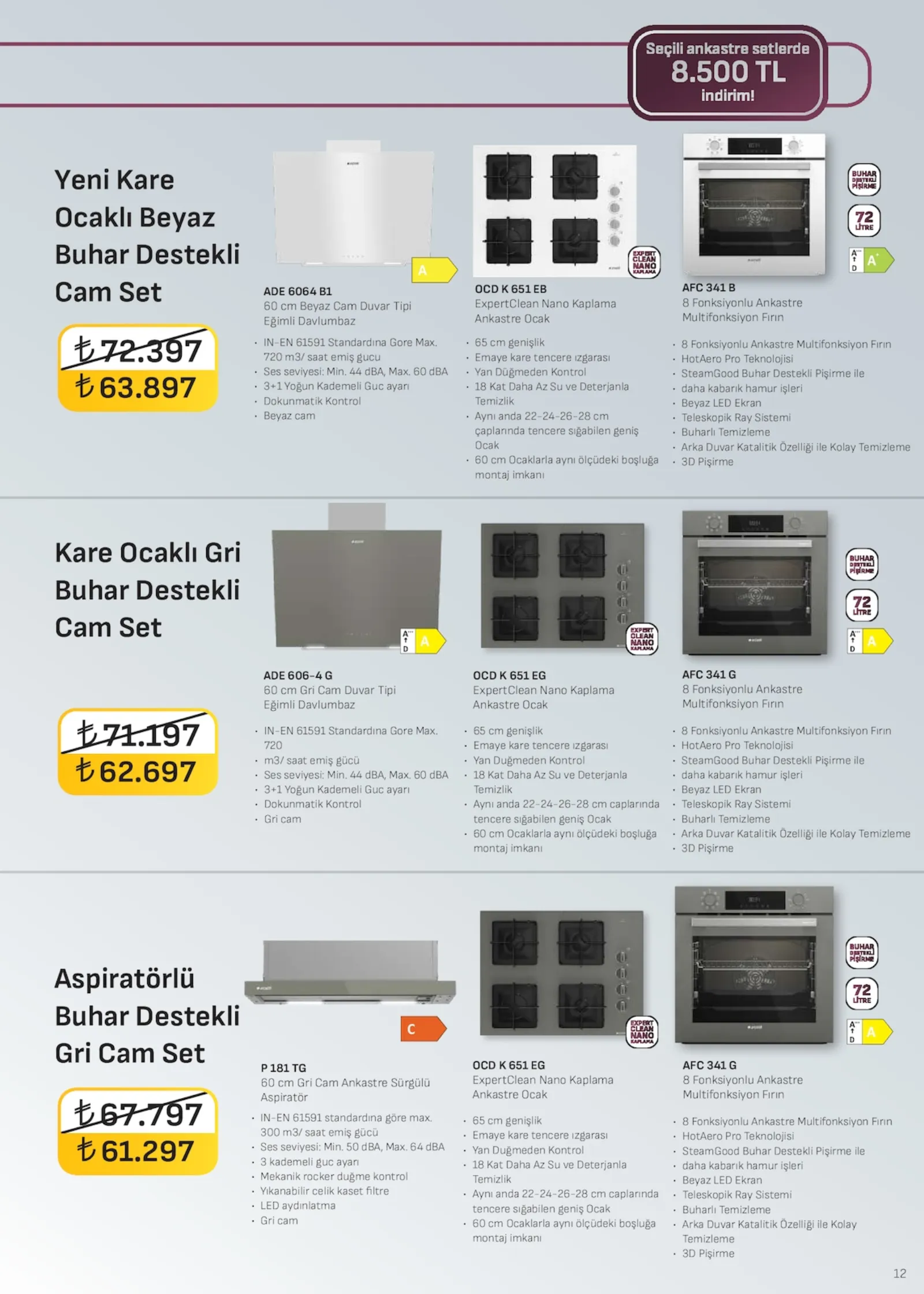 Arçelik broşürü sayfa 12