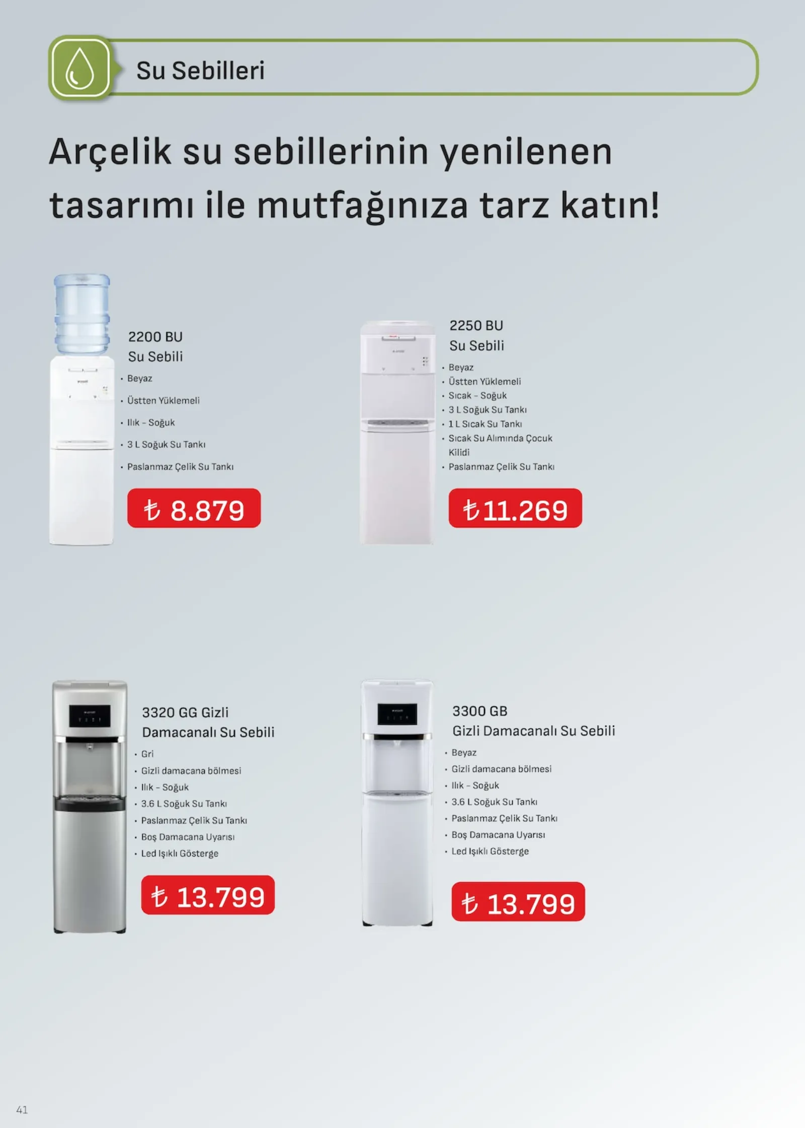 Arçelik broşürü sayfa 42