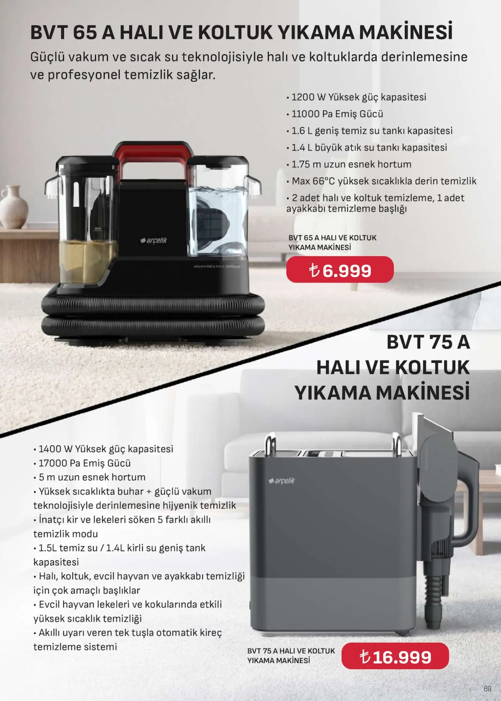 Arçelik broşürü sayfa 69