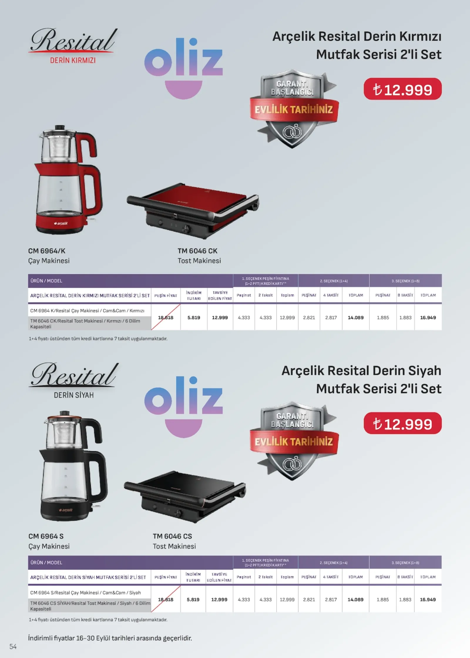 Arçelik broşürü sayfa 54