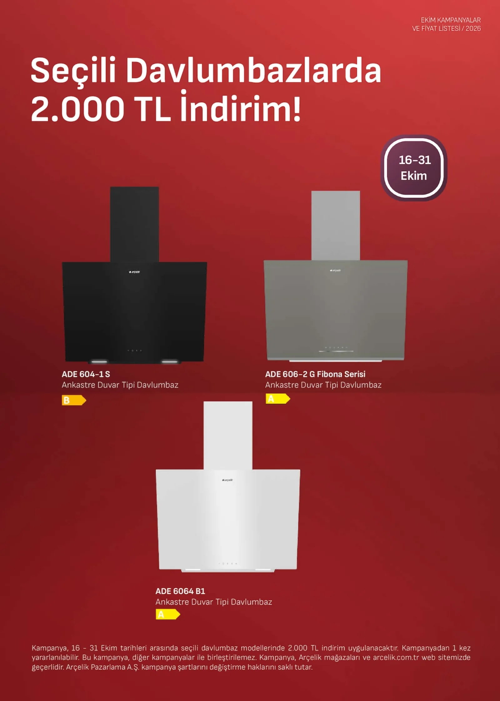 Arçelik broşürü sayfa 7