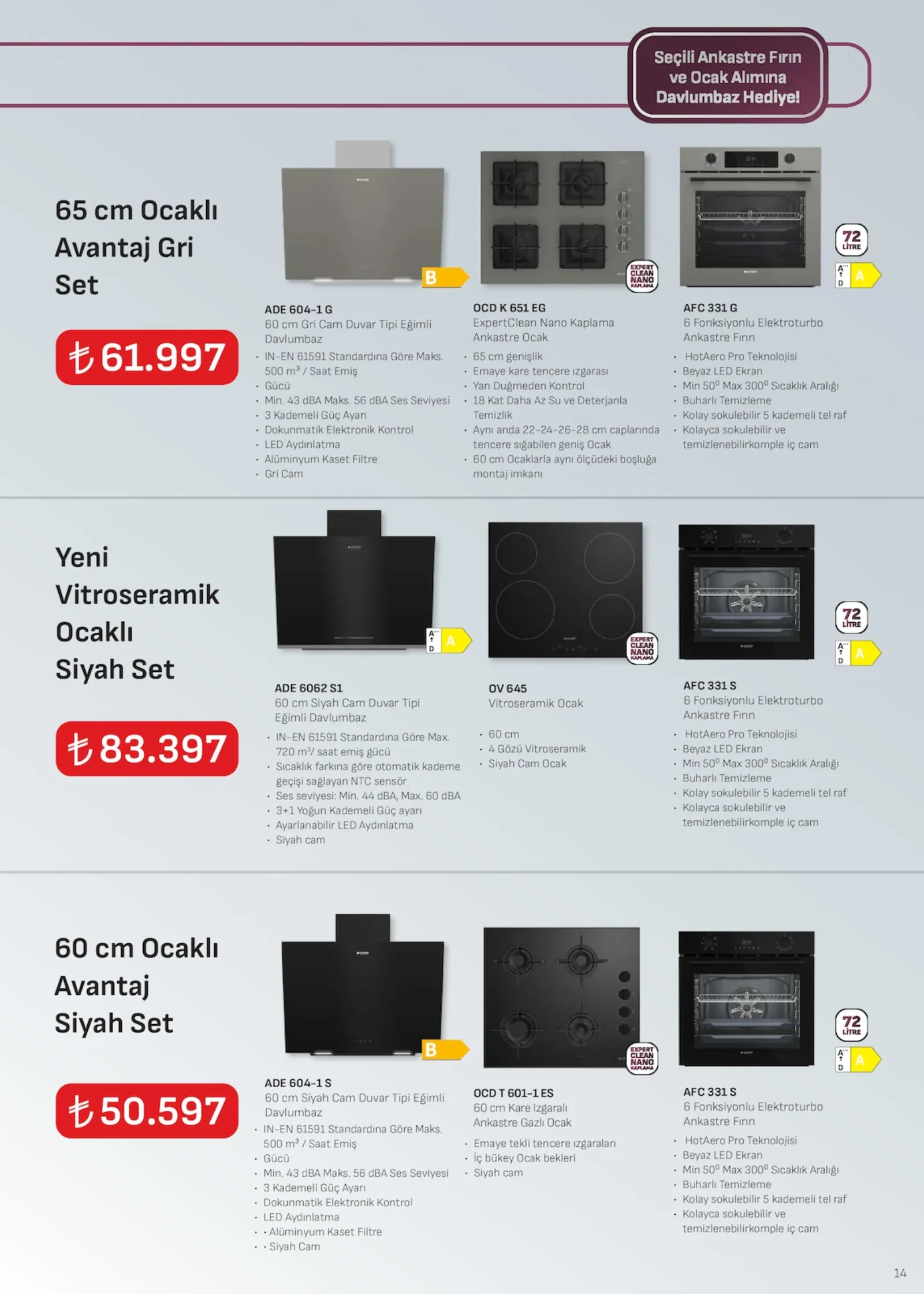 Arçelik broşürü sayfa 14