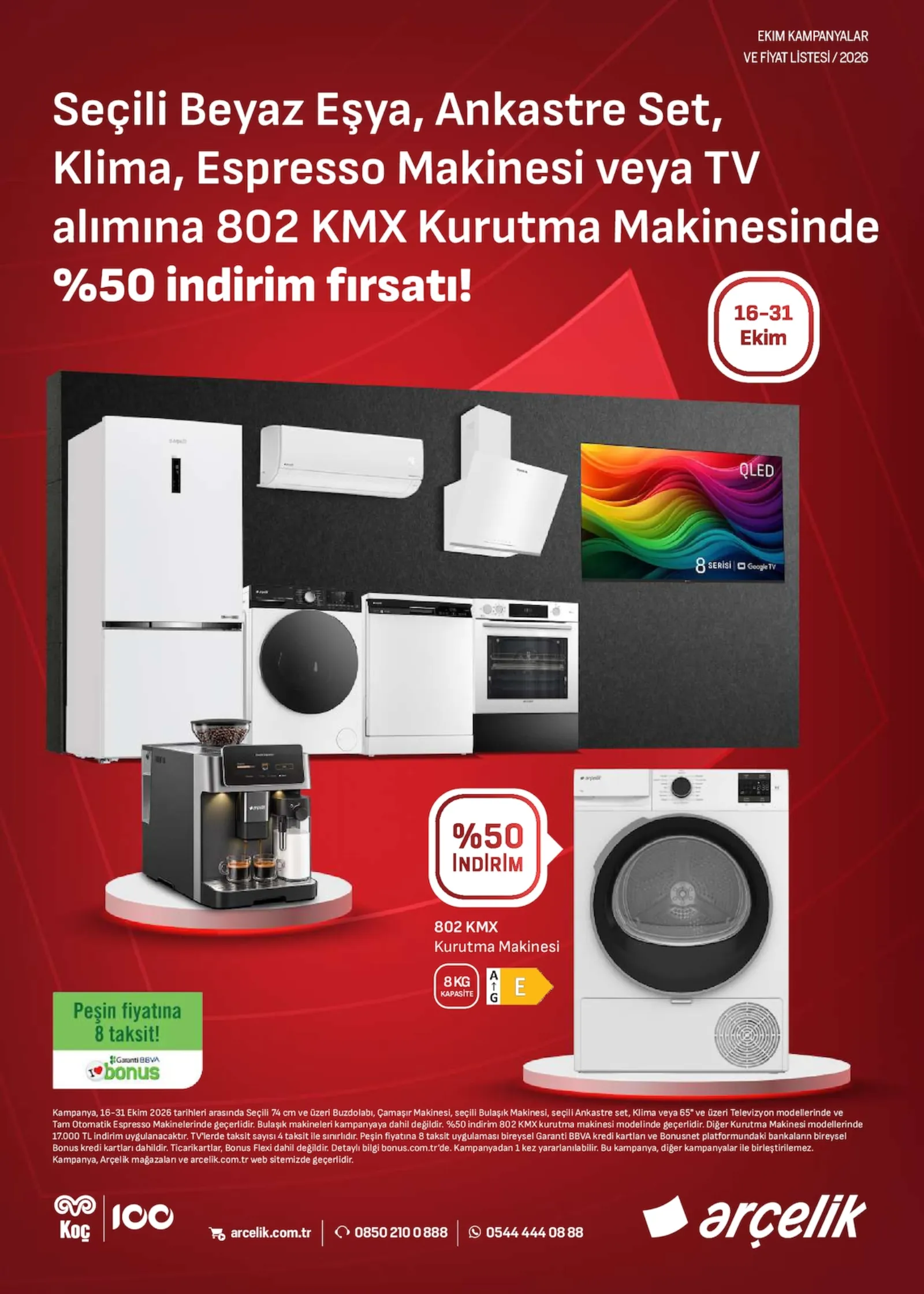 Arçelik broşürü sayfa 1