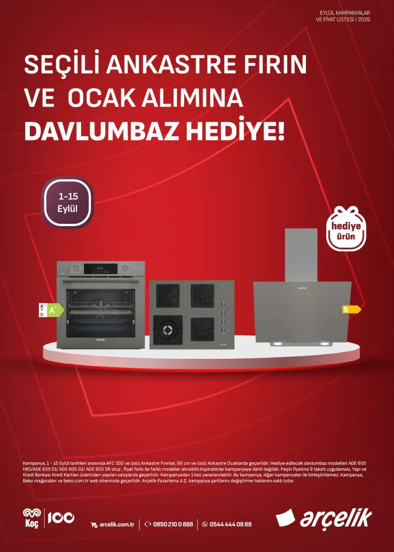 Arçelik broşürü
