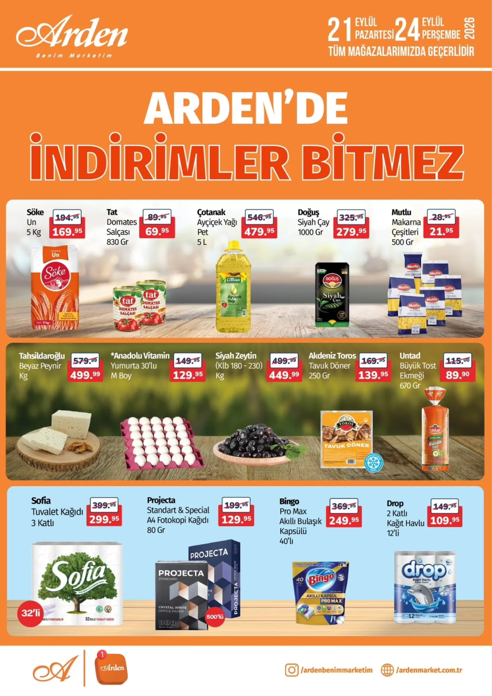 Arden Market broşürü