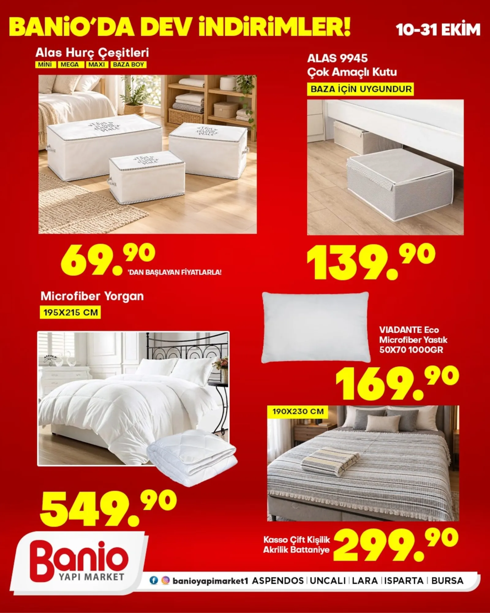 Banio Yapı Market broşürü sayfa 37