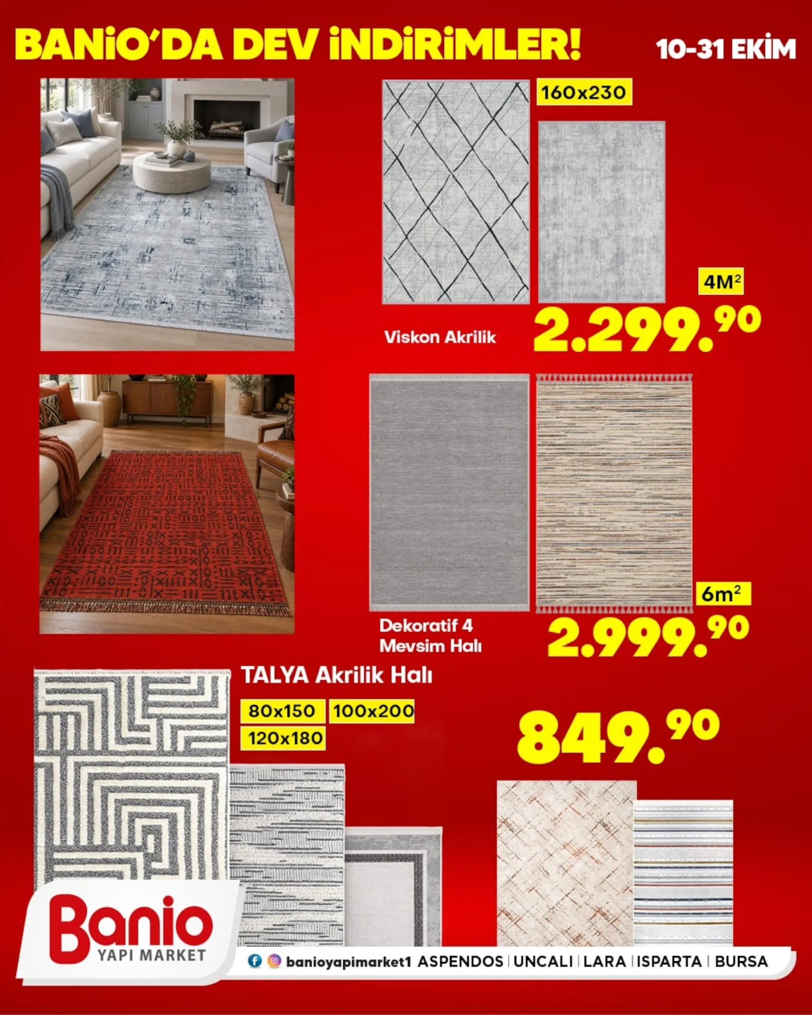 Banio Yapı Market broşürü sayfa 36