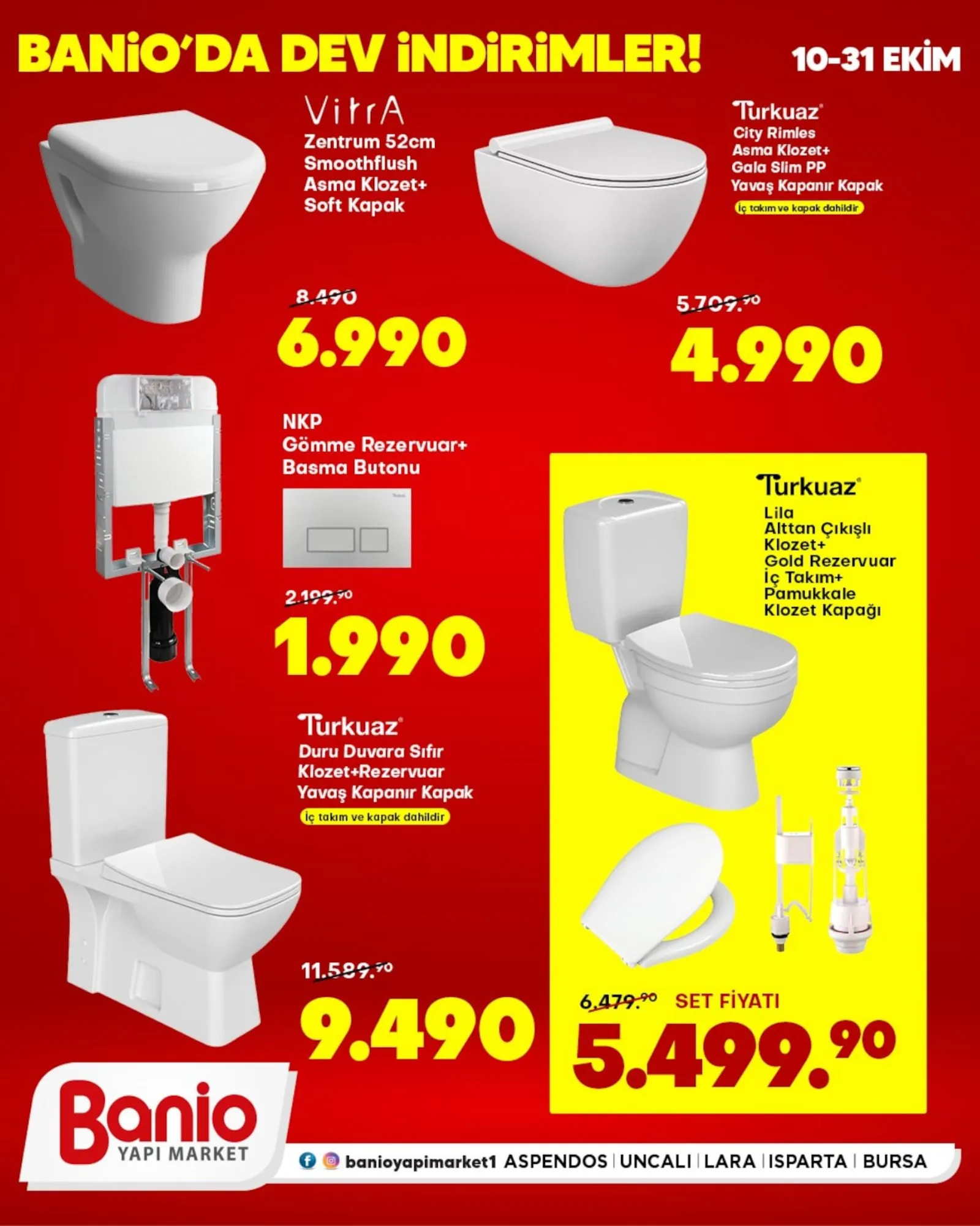 Banio Yapı Market broşürü sayfa 4