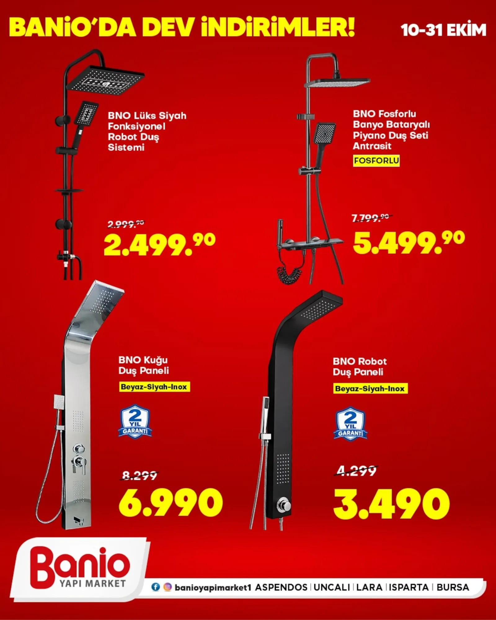 Banio Yapı Market broşürü sayfa 5