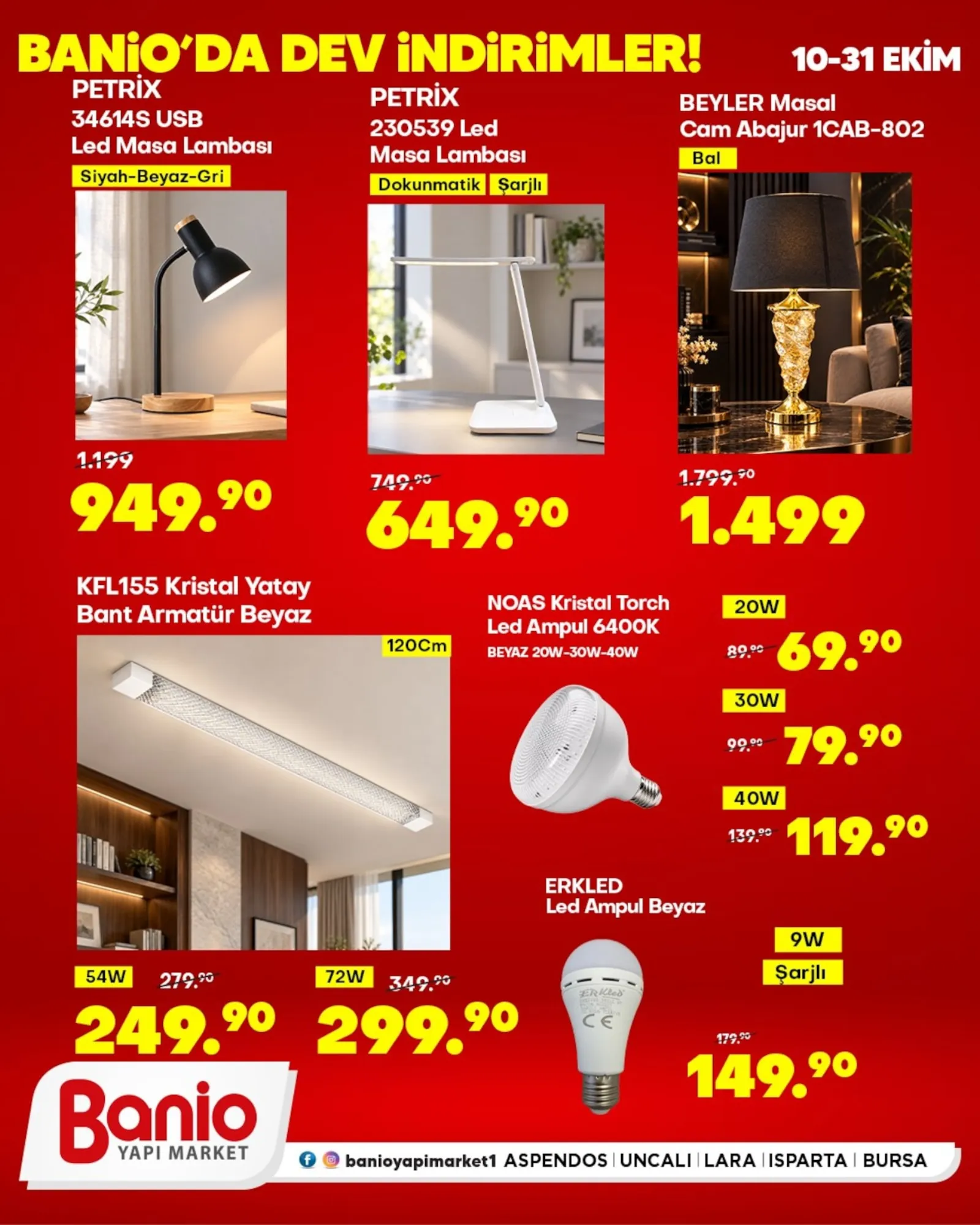 Banio Yapı Market broşürü sayfa 24