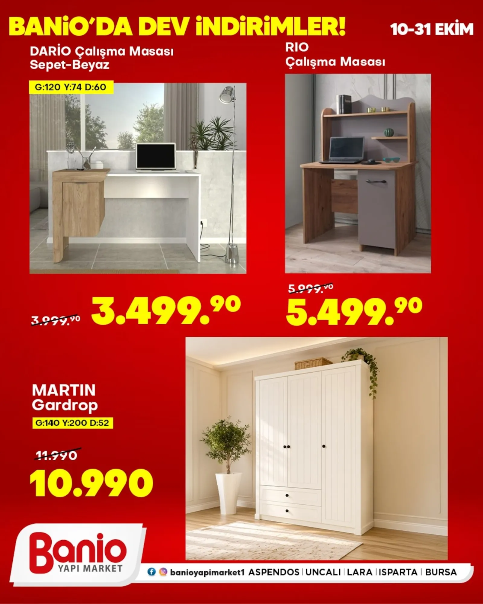 Banio Yapı Market broşürü sayfa 31