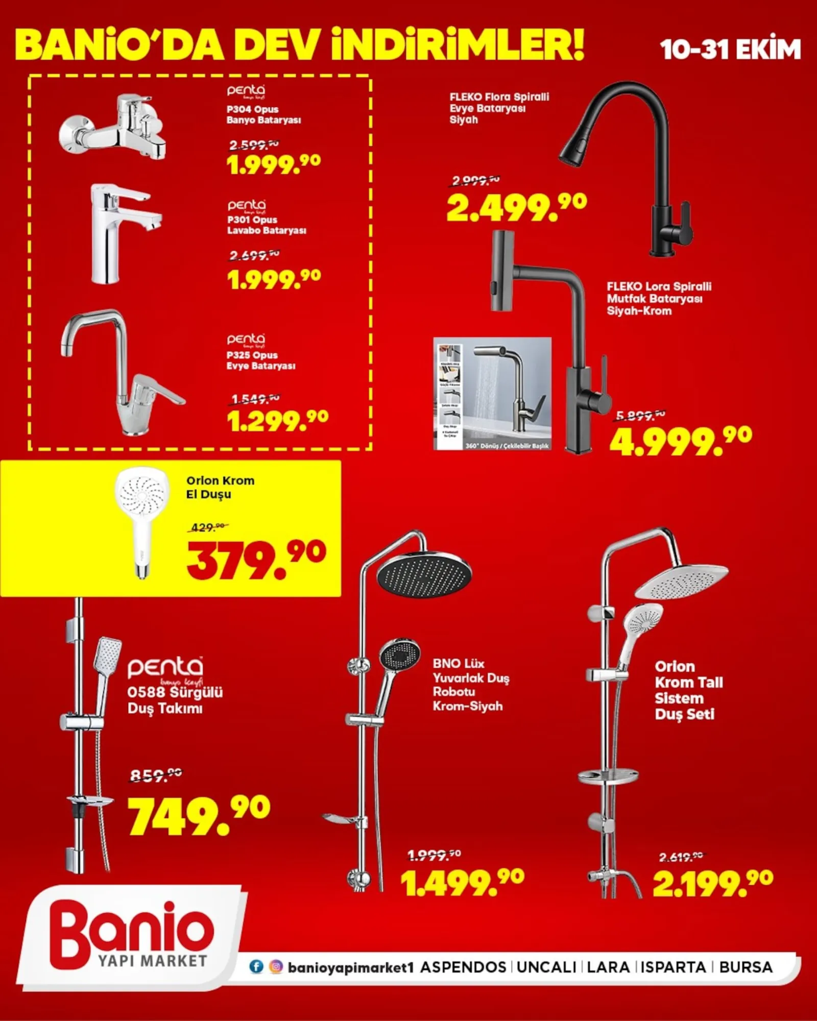 Banio Yapı Market broşürü sayfa 3