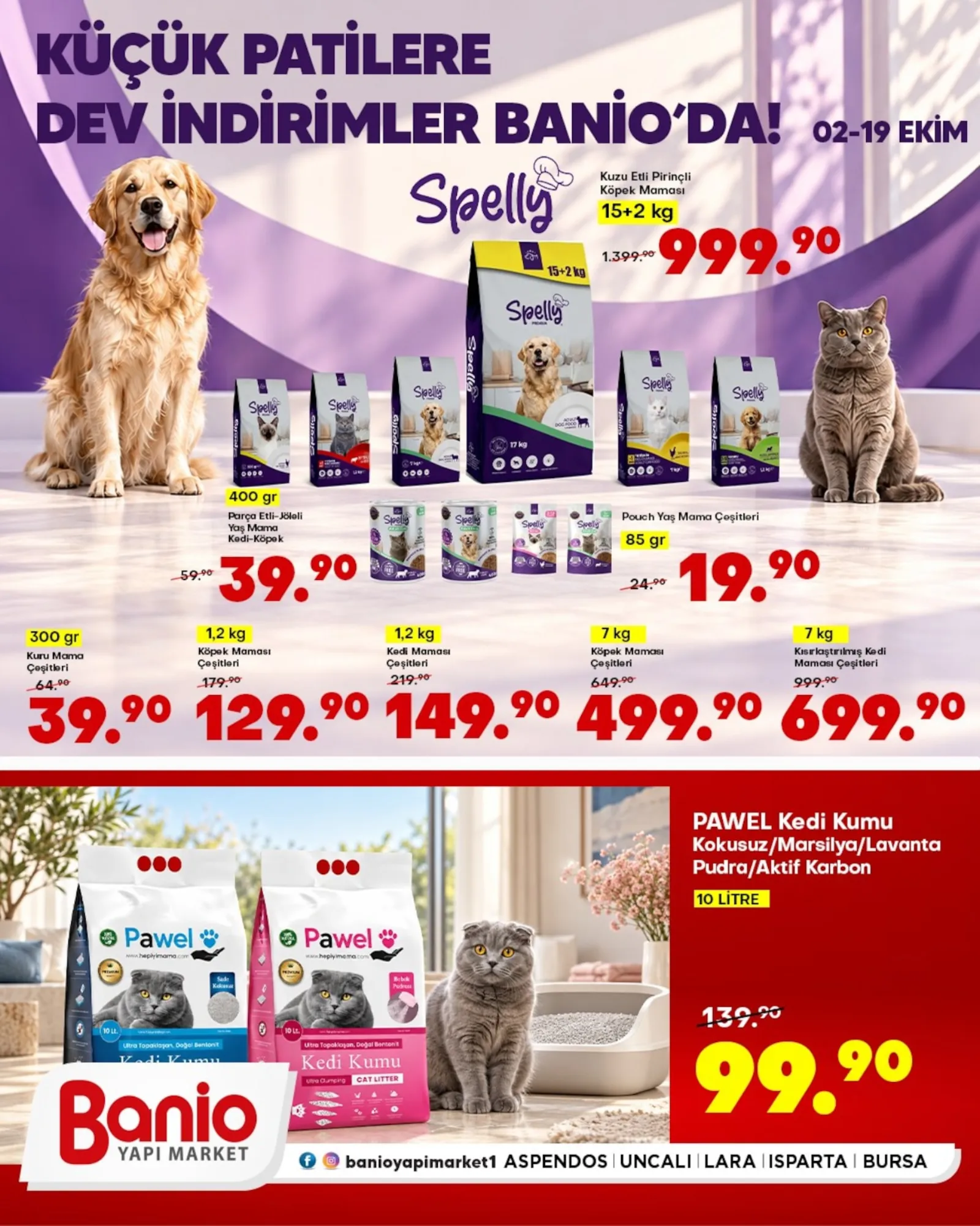 Banio Yapı Market broşürü sayfa 1