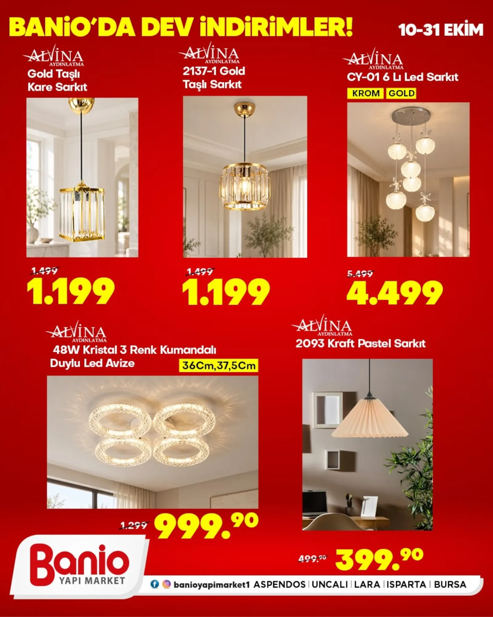 Banio Yapı Market broşürü sayfa 23