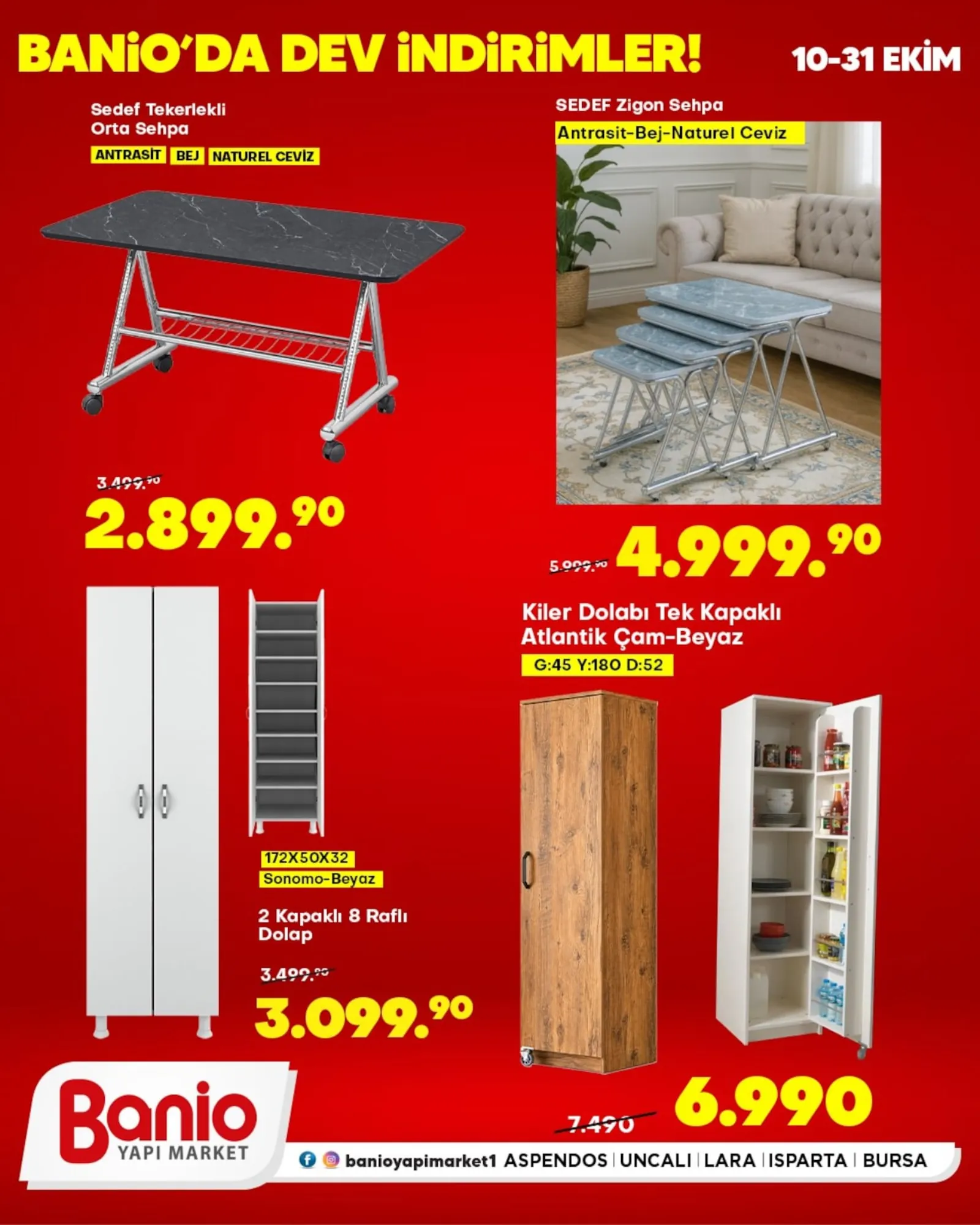Banio Yapı Market broşürü sayfa 35