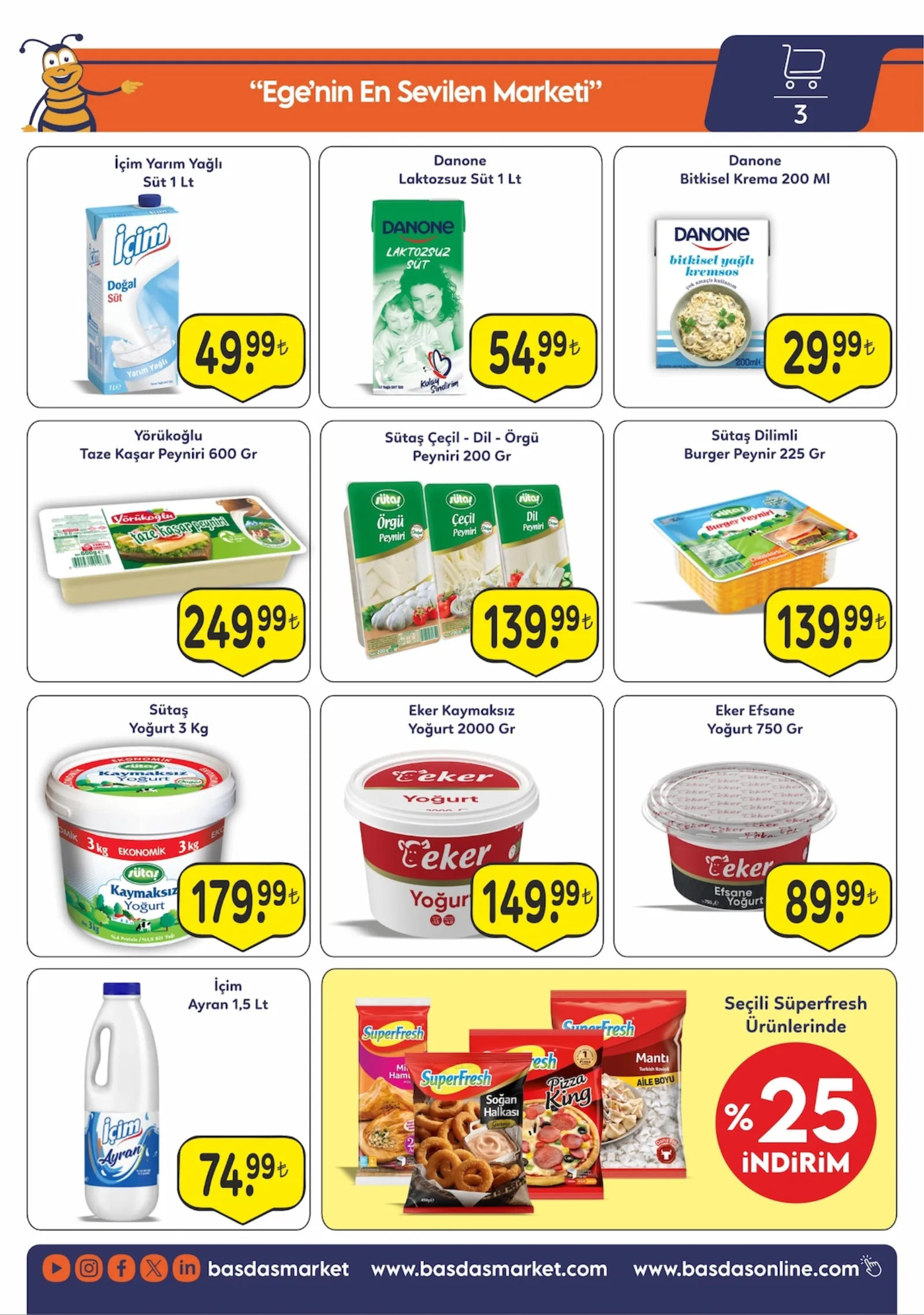 Başdaş Market broşürü sayfa 3