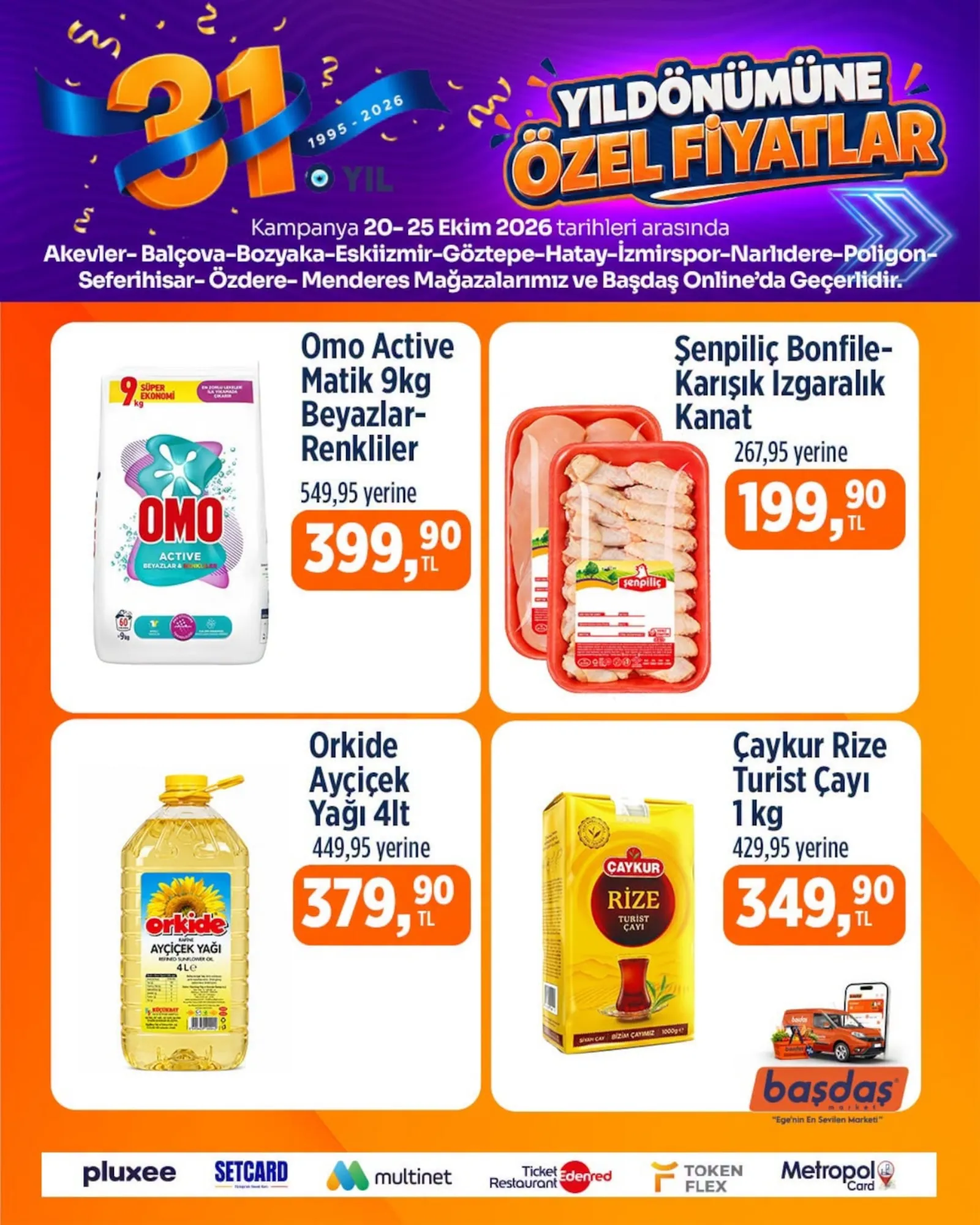 Başdaş Market broşürü sayfa 2