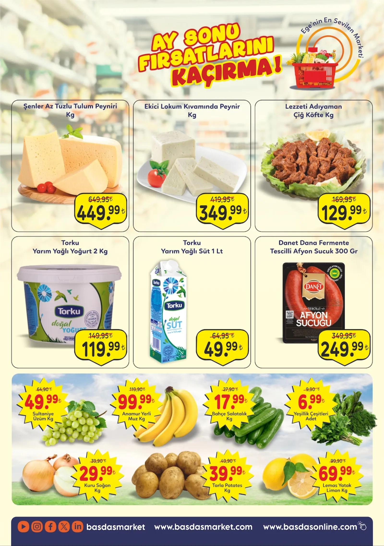 Başdaş Market broşürü sayfa 2