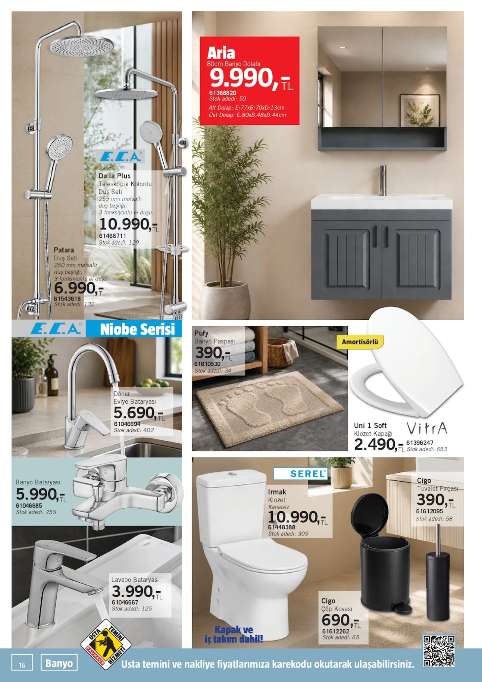 Bauhaus broşürü sayfa 16