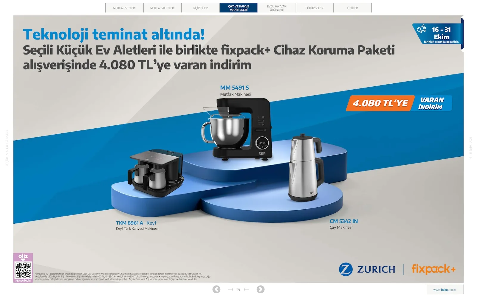 Beko broşürü sayfa 19