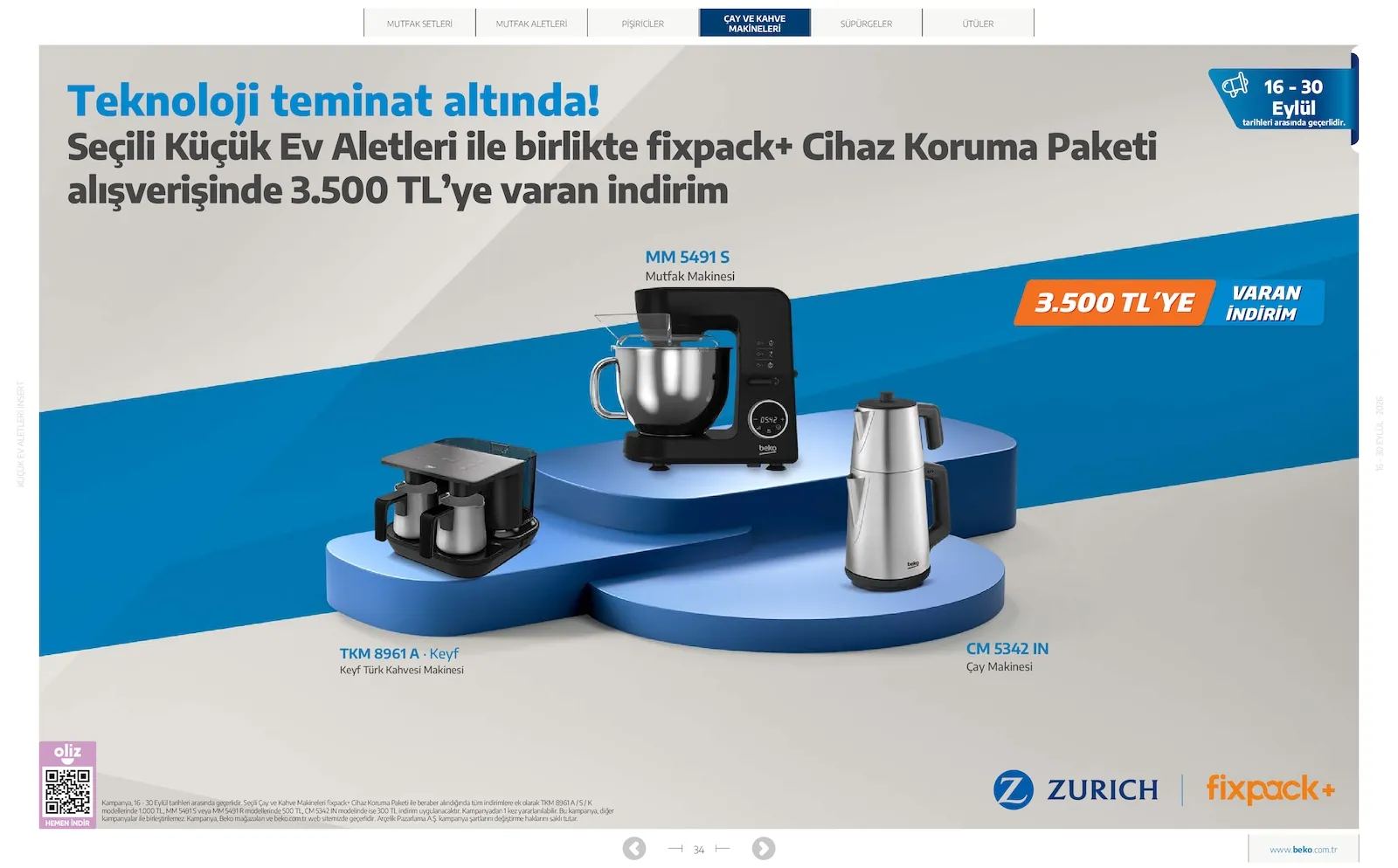 Beko broşürü sayfa 34