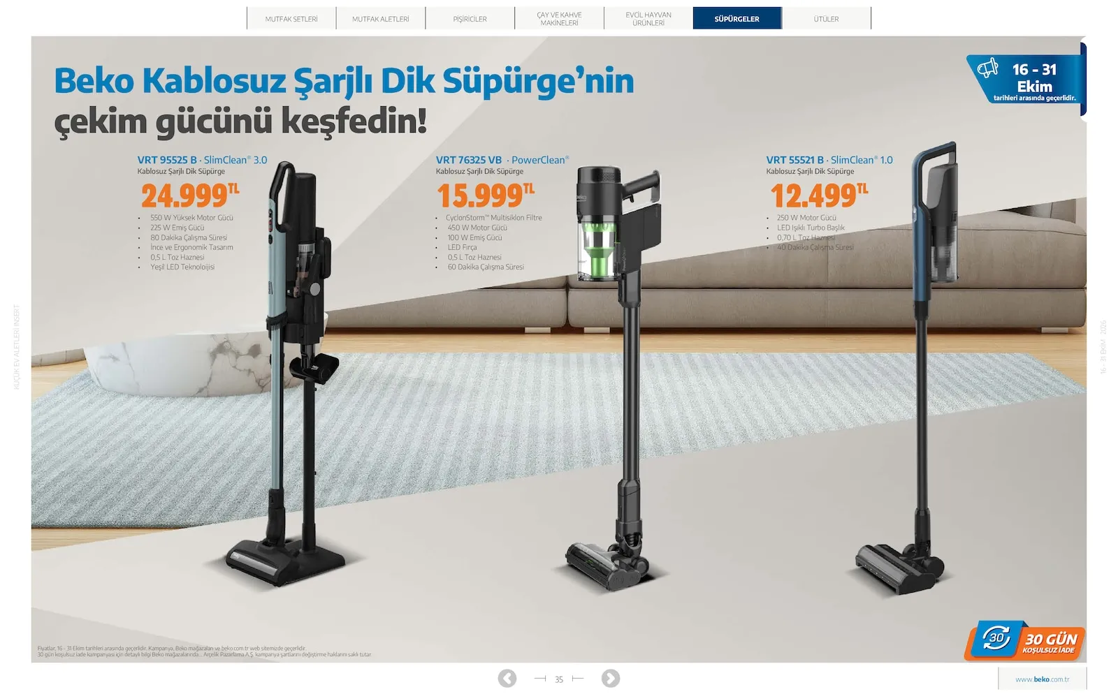 Beko broşürü sayfa 35