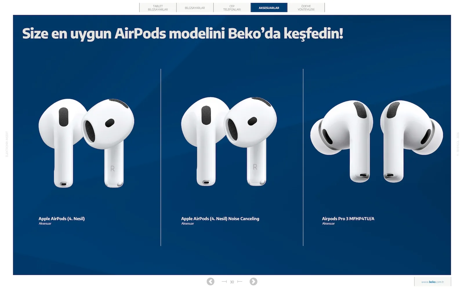 Beko broşürü sayfa 30