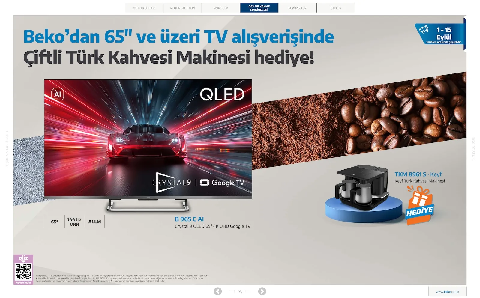 Beko broşürü sayfa 33