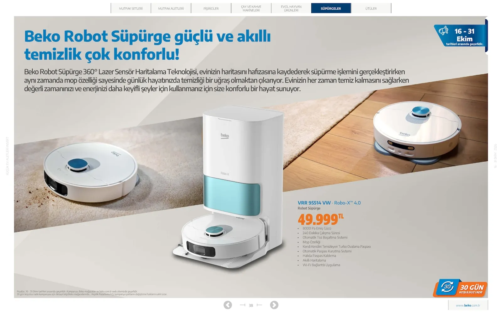Beko broşürü sayfa 38