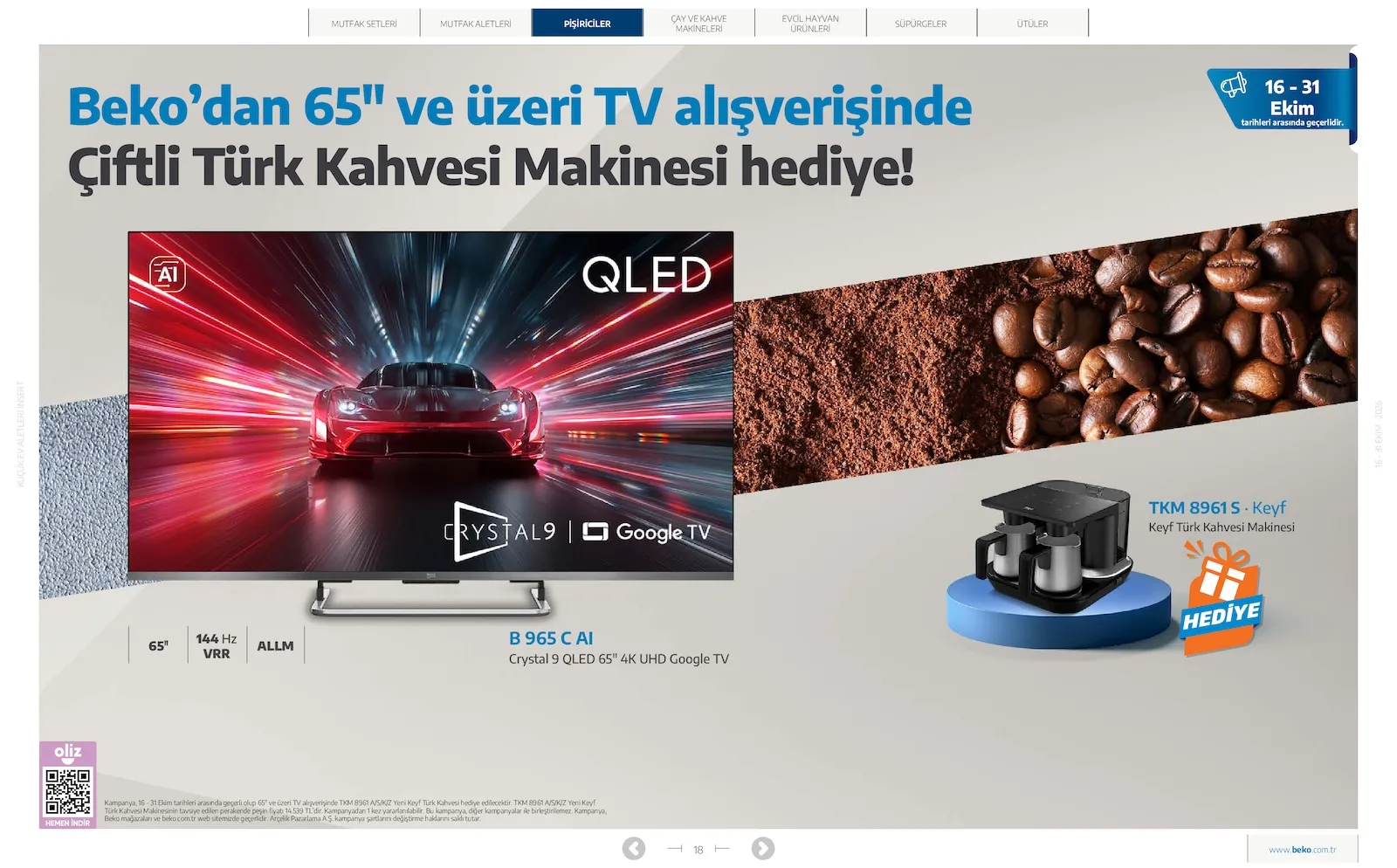 Beko broşürü sayfa 18