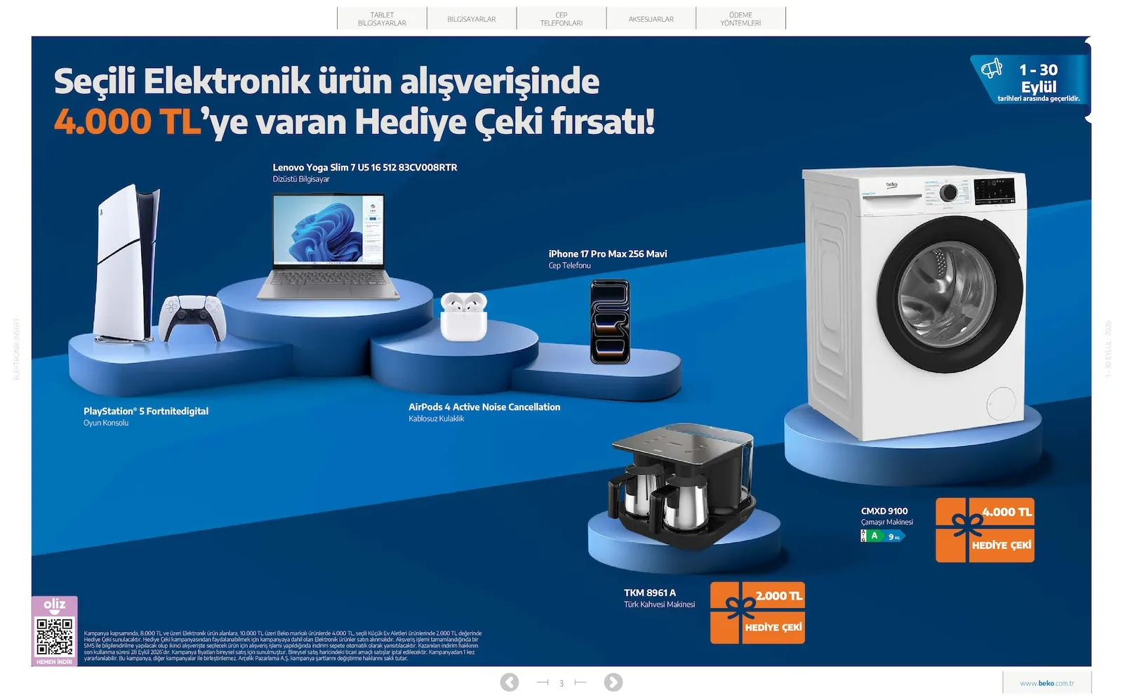 Beko broşürü sayfa 3