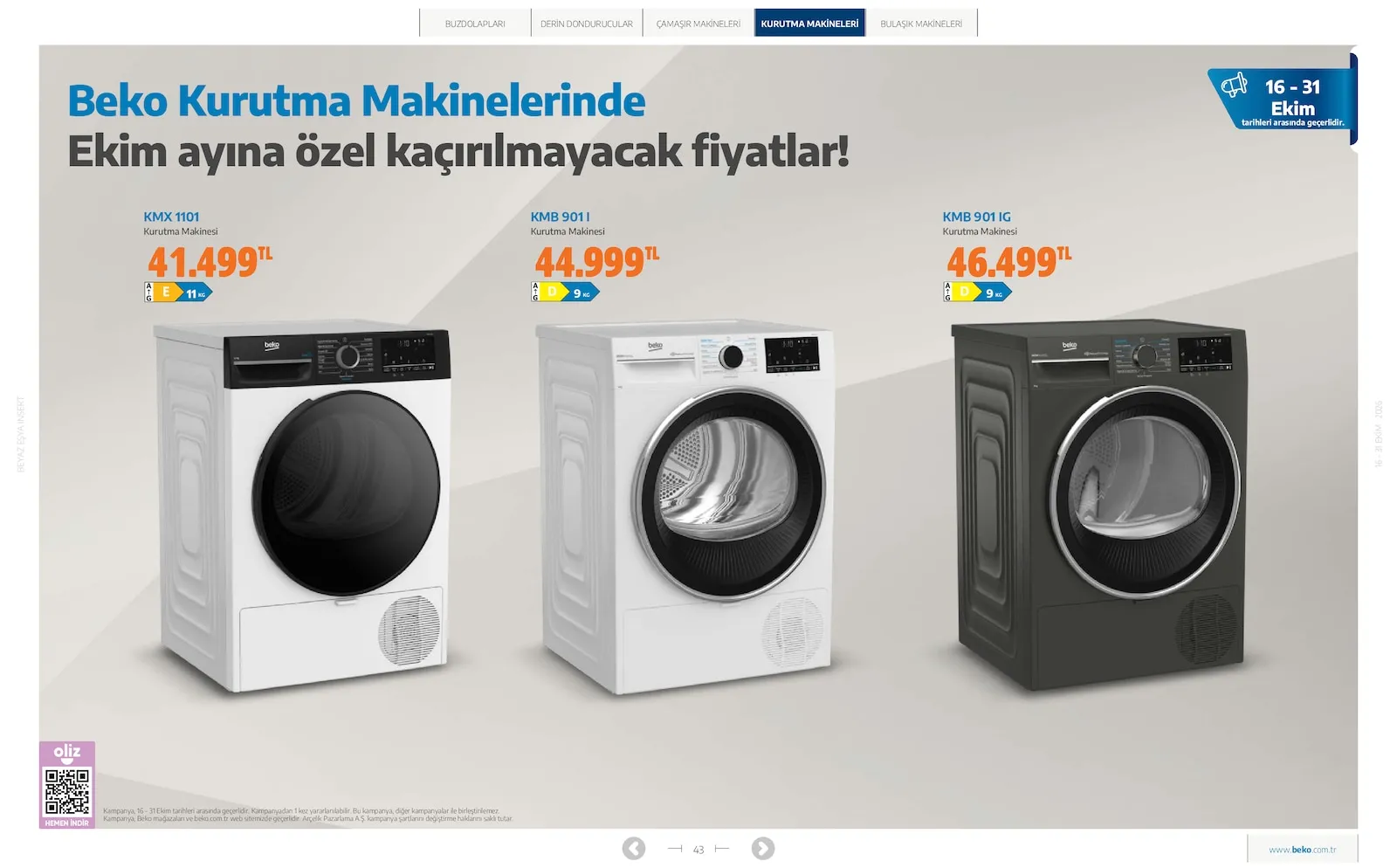 Beko broşürü sayfa 43