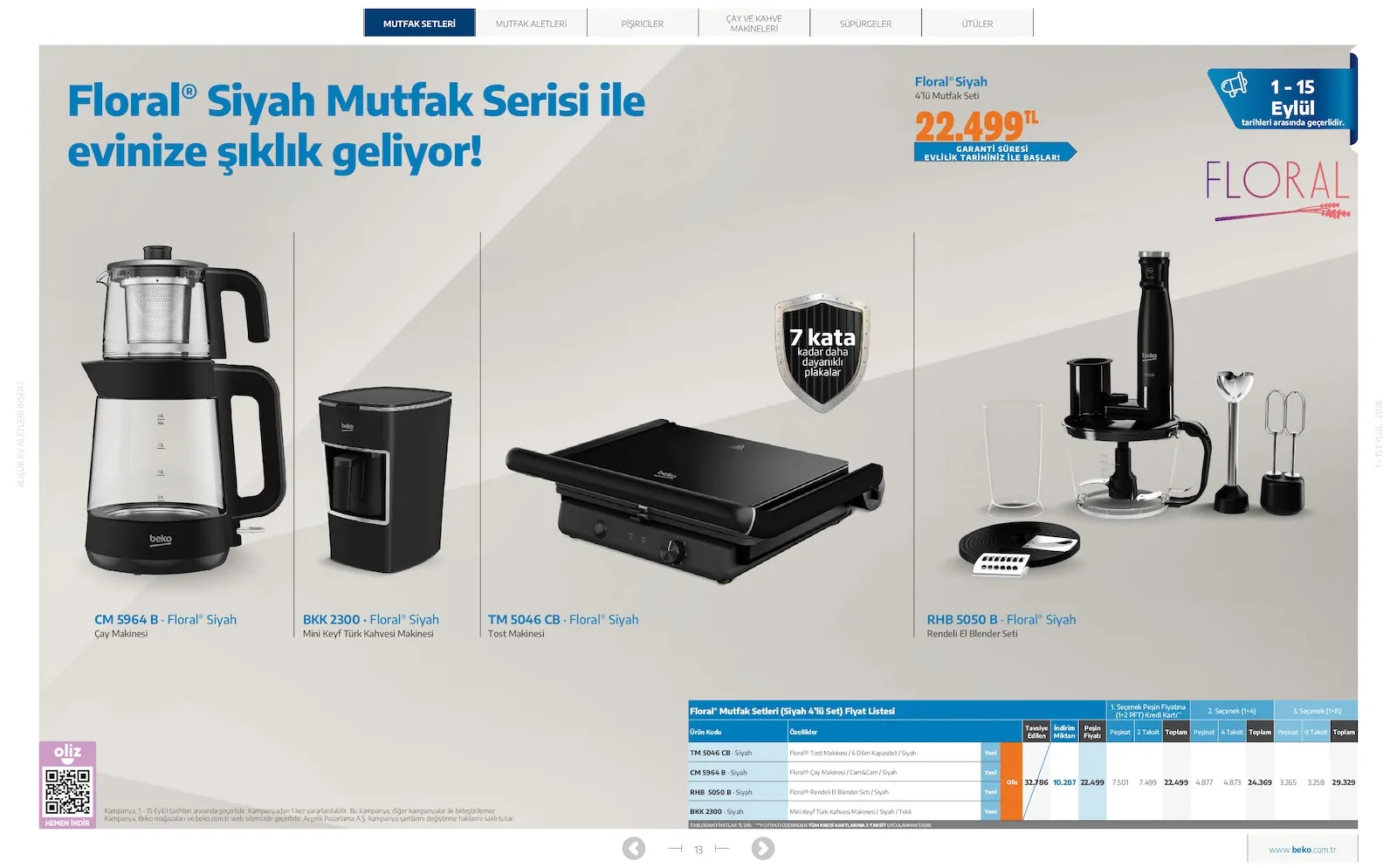 Beko broşürü sayfa 13