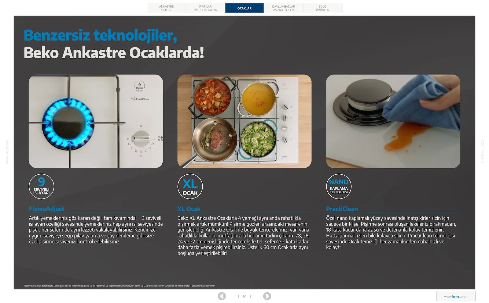 Beko broşürü sayfa 30