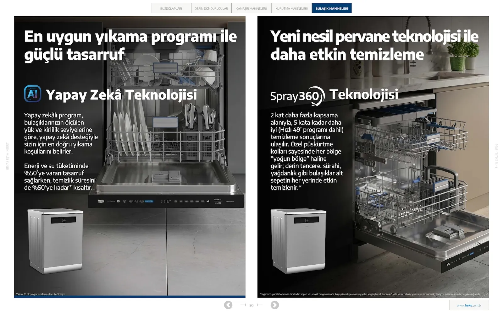Beko broşürü sayfa 50