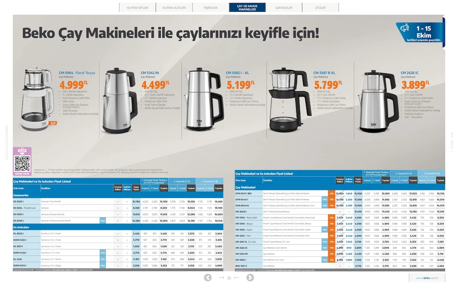 Beko broşürü sayfa 23